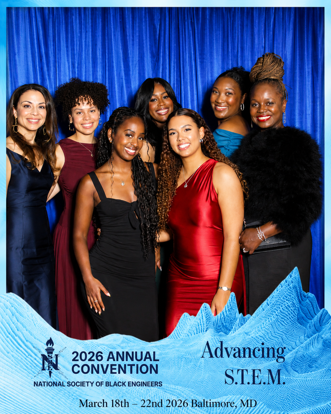 Brand activation photo booth at a Washington DC marketing event